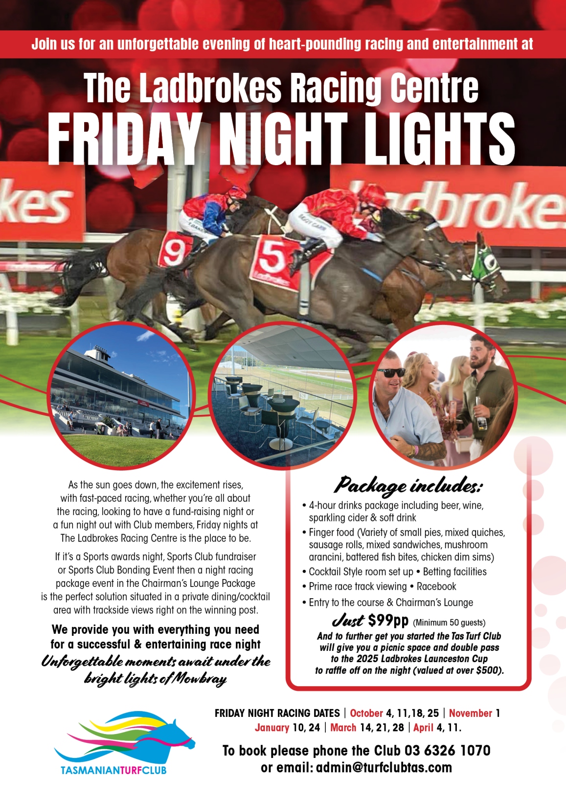 TTC Sporting Functions Friday Nights 2024-25 Flyer_final (1)